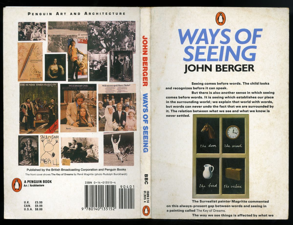 John Berger『WAY OF SEEING』（1972年、Penguin Books）表紙